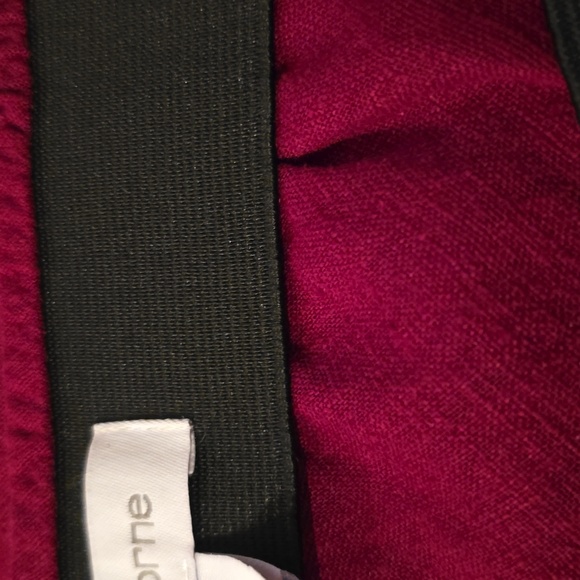 LIZ CLAIBORNE BRAND WOMEN'S PLUS SIZE BURGUNDY SKIRT SIZE XXL - Picture 12 of 12